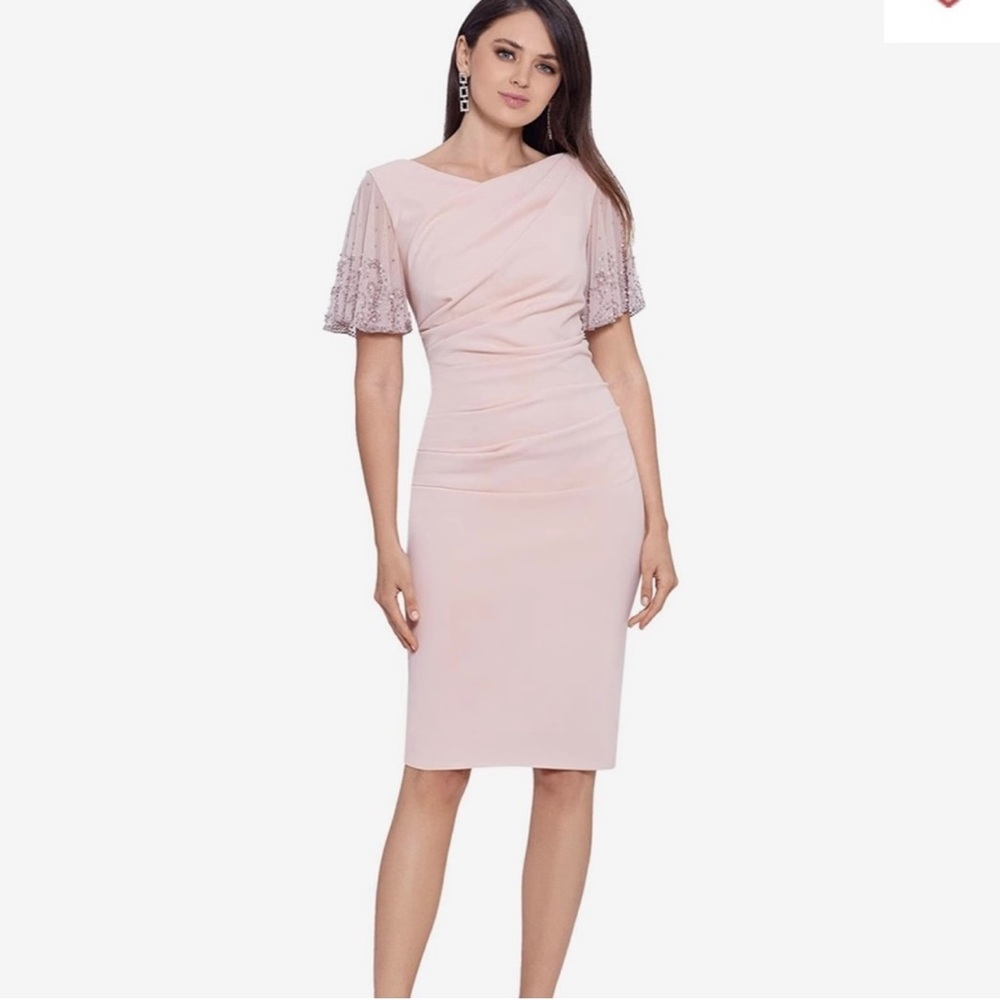 Elegant Pink Women's Dress